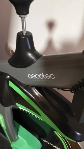 Bicicleta Cicling Cecotec Gris y Verde