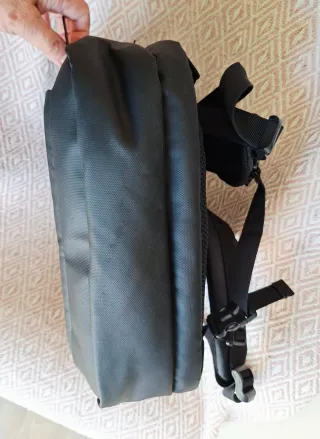 Mochila Paco Martinez Negra con cargador