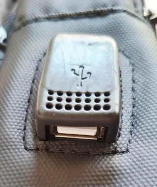 Mochila Paco Martinez Negra con cargador