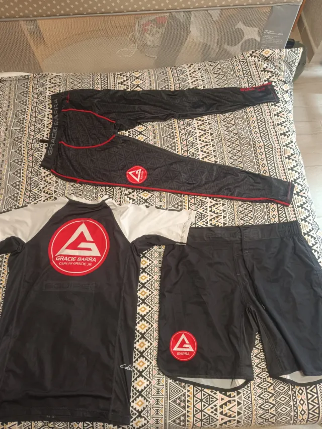 Kimono BJJ Gracie Barra Legacy azul, Talla A2L