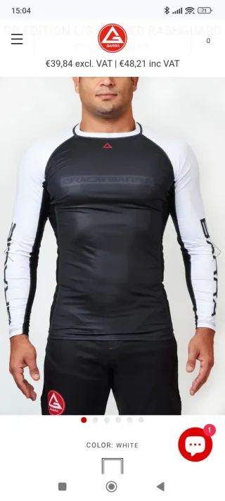 Kimono BJJ Gracie Barra Legacy azul, Talla A2L