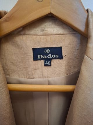 Traje de chaqueta Dardos beige T.46-48