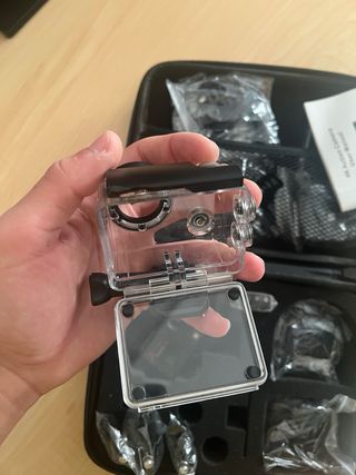 Cámara de vídeo Campark 4K Sumergible