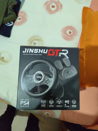 Volante Jinshu GTR Nuevo PS4/PS3/Xbox/PC
