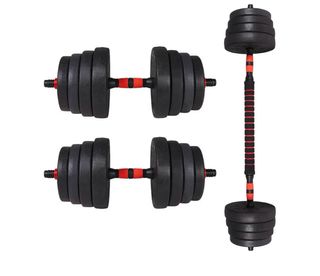 Manubri regolabili con barra