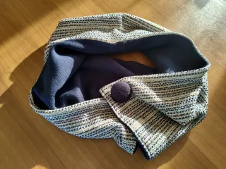 Sciarpa/collo artigianale nuovo