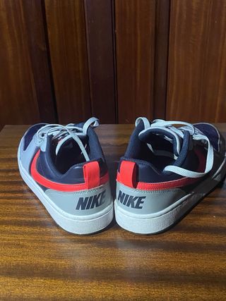 Zapatillas Nike niño gris y rojo