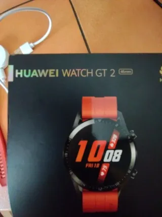 Huawei Watch GT 2 46mm Negro/Naranja