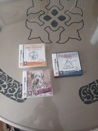 3 Juegos Nintendo DS: Brain Training, Inglés, Nint