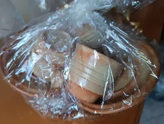 Confezione regalo 3 tazzine caffè con piattini