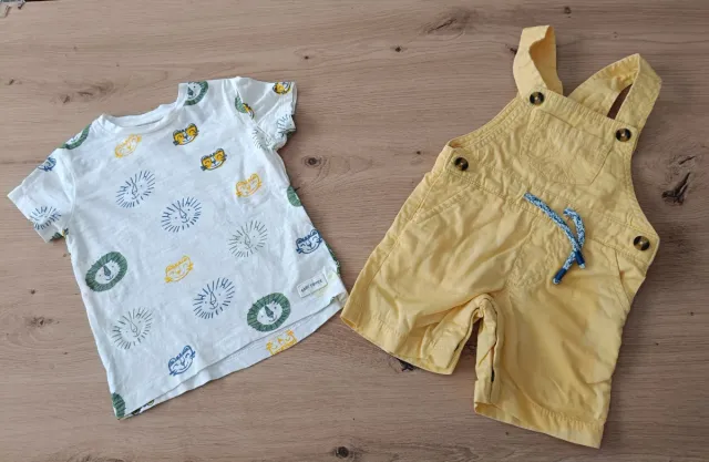 Peto y camiseta bebé de 6 a 12 meses de Sfera.