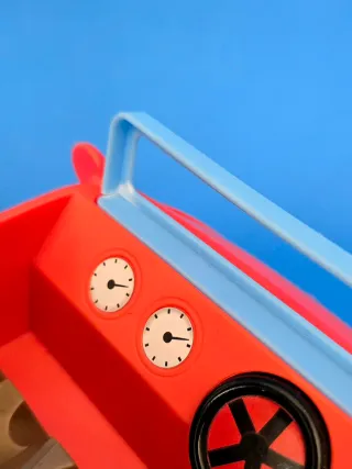 Set Peppa's Family Red Car and Camperavan