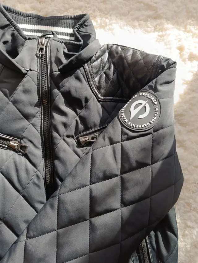 Chaqueta acolchada hombre