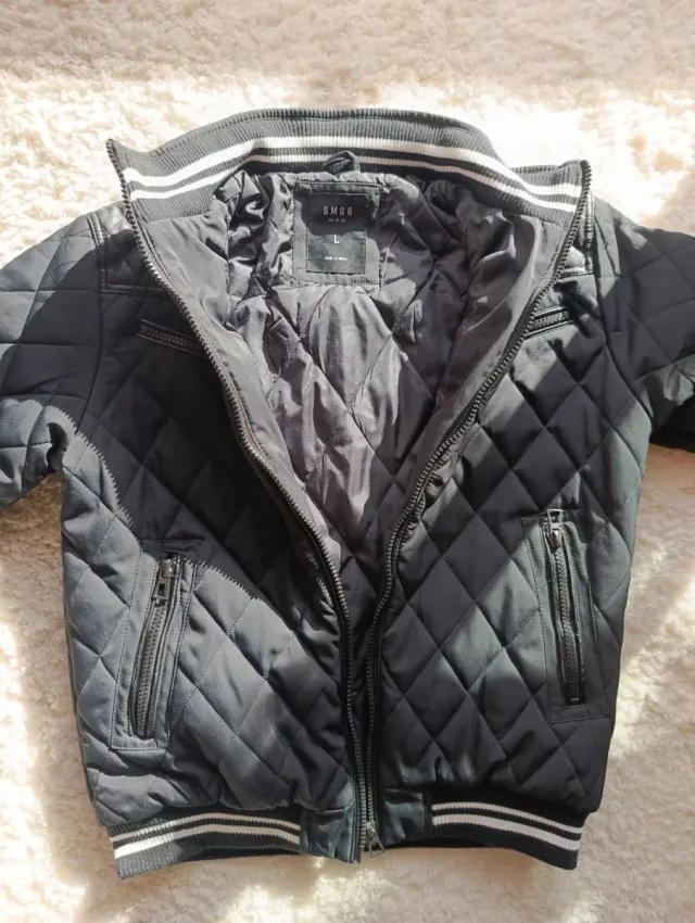 Chaqueta acolchada hombre