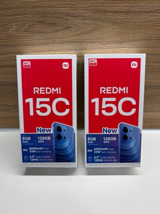 Xiaomi Redmi 15C 128GB 4G precintados (2 unidades)