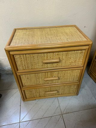 Muebles de ratán/mimbre.