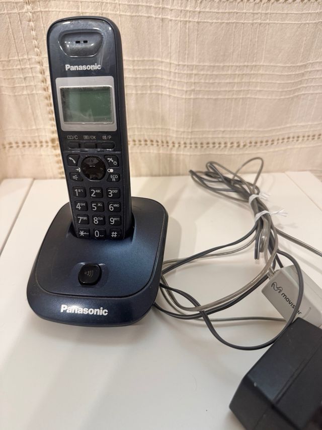 Telefono cordless Panasonic blu marino