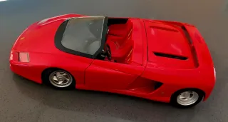 Maqueta Ferrari Rojo