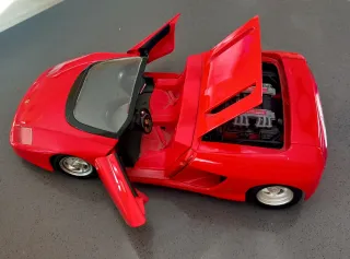 Maqueta Ferrari Rojo
