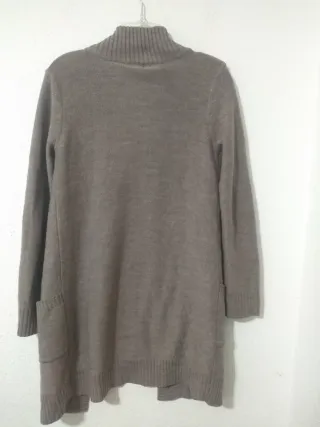 Cárdigan largo H&M beige