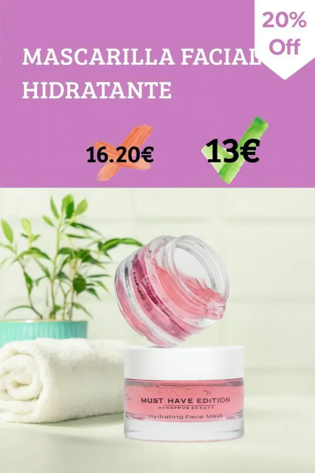 Mascarilla Facial Hidratante MUST HAVE EDITION