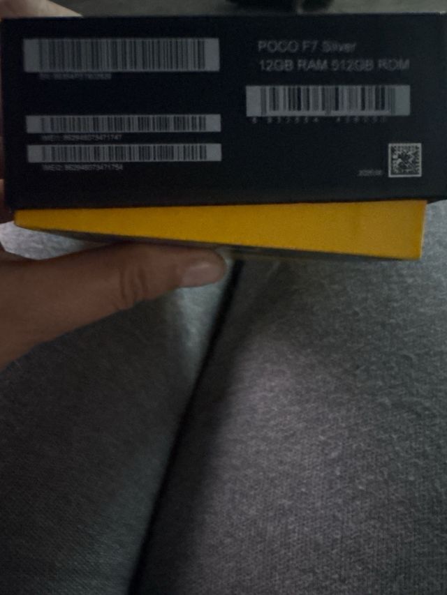 Poco F7 512GB Plata y Negro