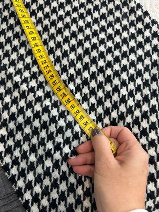 Bufanda Pata de Gallo Negra y Blanca