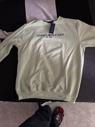 Sudadera Tommy Hilfiger XXL Verde