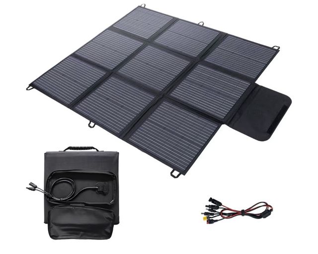 Pannello solare pieghevole portatile