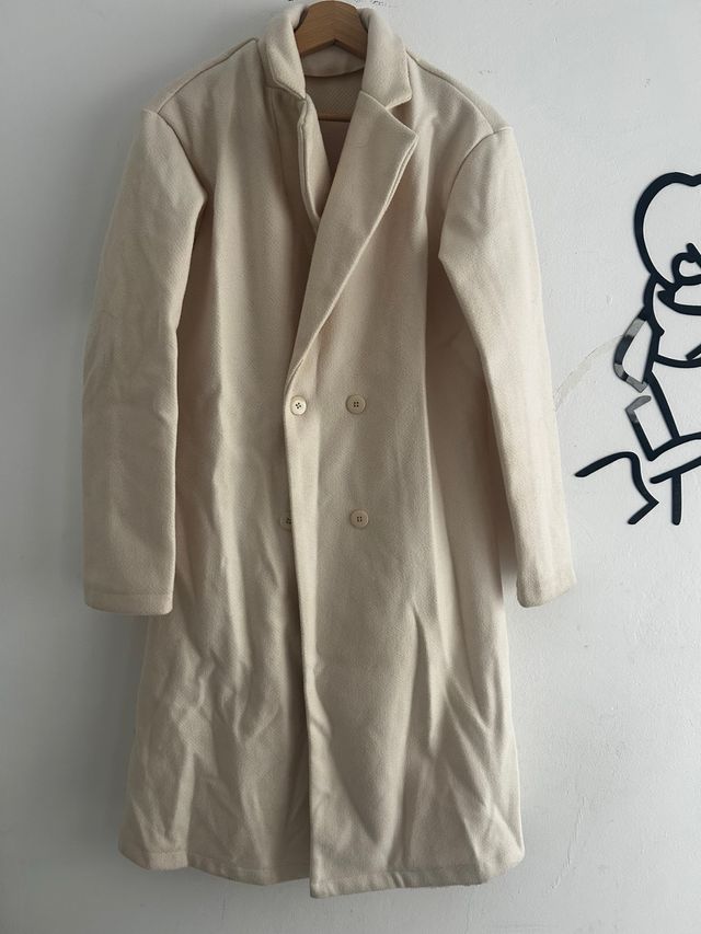 Abrigo SHEIN beige mujer