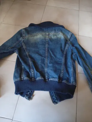 Cazadora vaquera azul