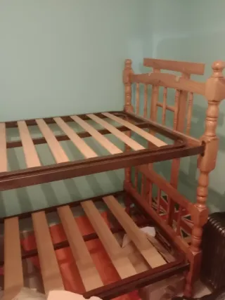 Literas de Madera y Metal