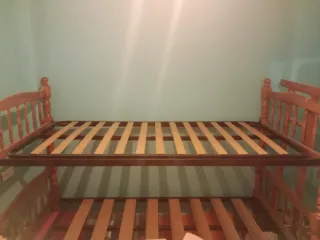 Literas de Madera y Metal