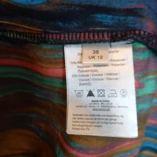 Abito fantasia multicolore so