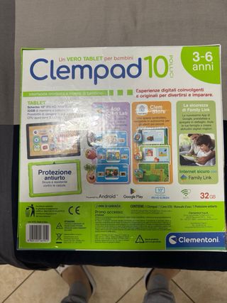 Clementoni Clempad 10 Tablet Bambini