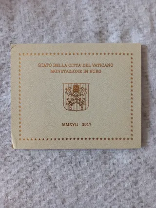 Cartella Monete Vaticano 2017