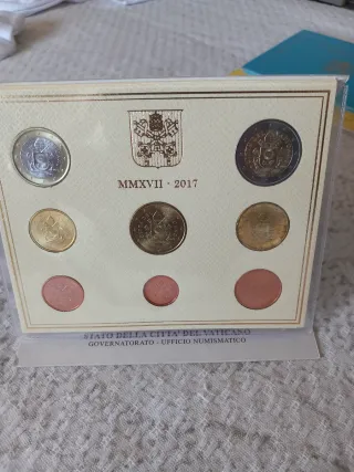 Cartella Monete Vaticano 2017