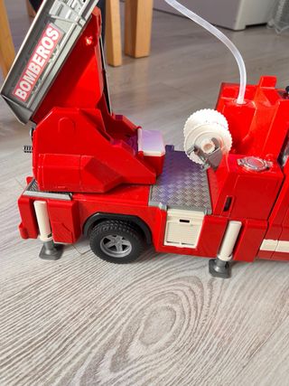 Camión Bomberos Bruder con Escalera