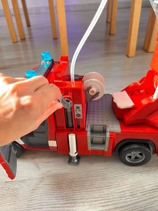 Camión Bomberos Bruder con Escalera