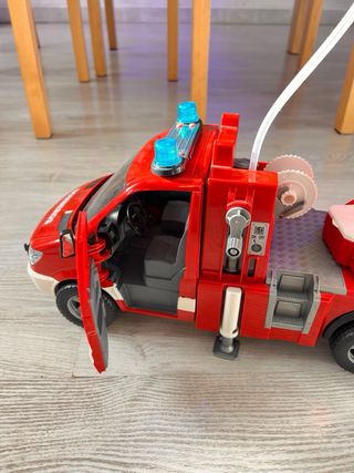 Camión Bomberos Bruder con Escalera