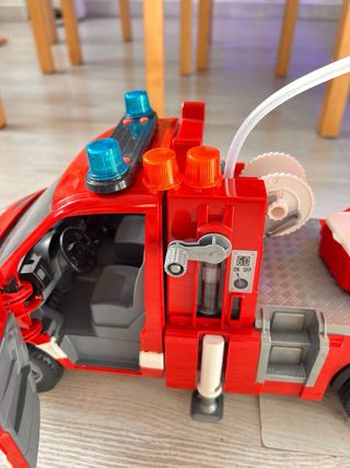 Camión Bomberos Bruder con Escalera