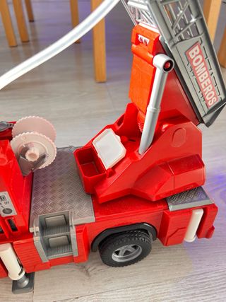 Camión Bomberos Bruder con Escalera