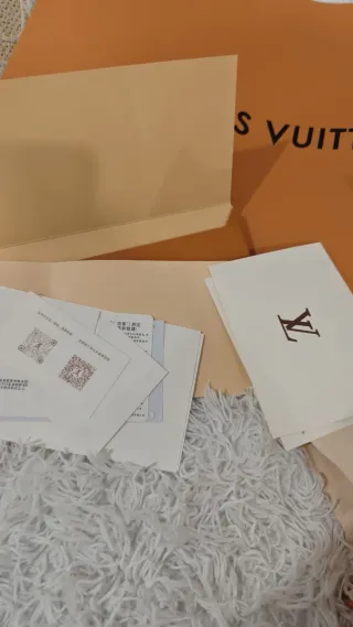 Louis Vuitton Neverfull Blanco Beige