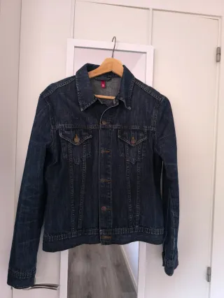 Cazadora vaquera azul talla S