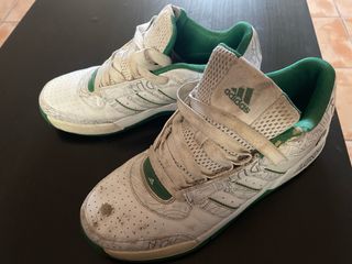 Zapatillas Adidas Celtics Blancas y Verdes