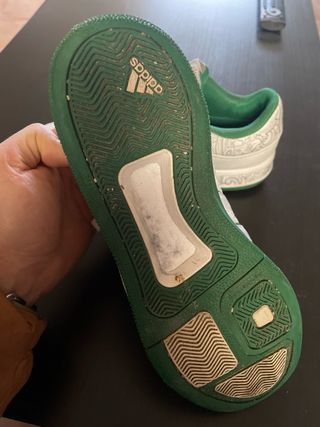 Zapatillas Adidas Celtics Blancas y Verdes