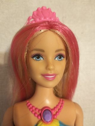 Barbie Dreamtopia Sirena Muñeca Luz COMO NUEVA!!!