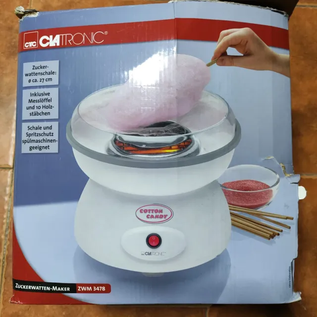 Máquina de algodón de azúcar Clatronic