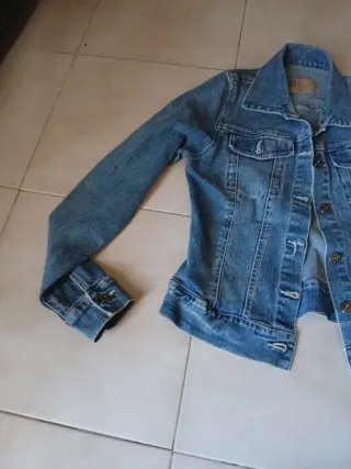 Cazadora vaquera azul