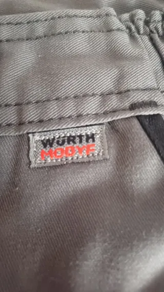Pantalones de trabajo Wurth grises y negros